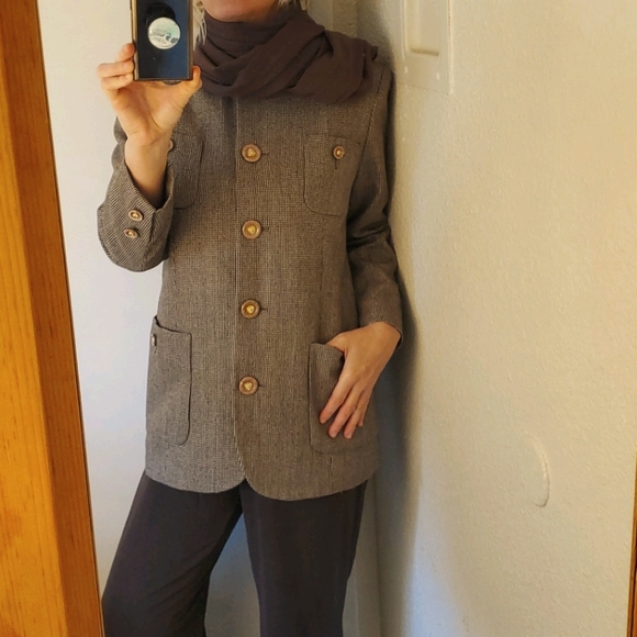 Raffinati Jackets & Blazers - Vintage classic tweed blazer M